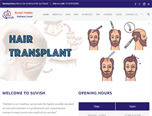 Tablet Screenshot of hairtransplantinpune.com